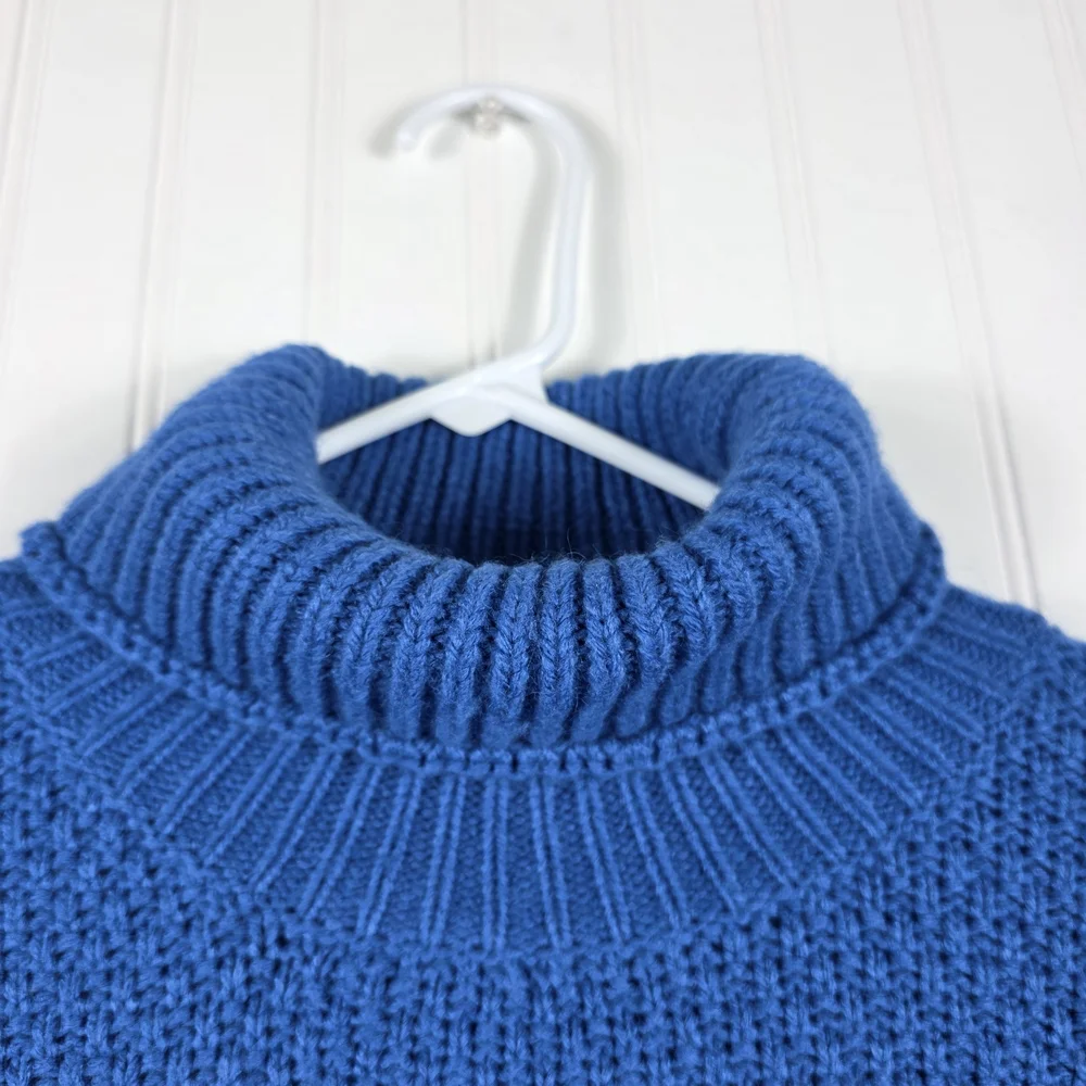 Kut From The Kloth Women Chunky Knit Turtleneck Sweater Size‎ Small - Picture 4 of 8